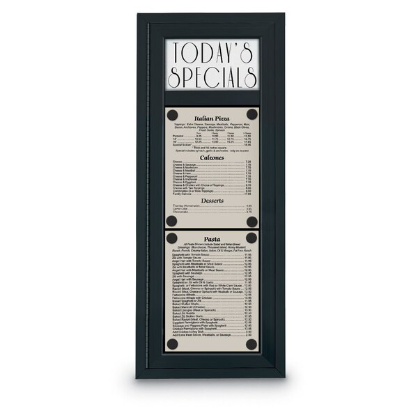 Sliding Door Indoor Enclosed Corkboard, 7